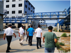 滄州市委常委、常務副市長和春軍一行 赴我公司調研生產建設情況